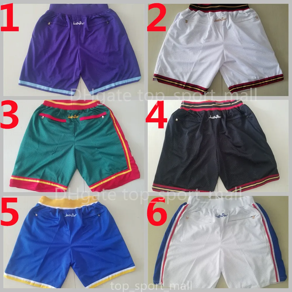 Mens Stitched Basketball Shorts With Pockets And Zipper Breathable Hip Hop Style Sweatpants In Blue White Black Red Purple Sizes S XXXL From Top sport mall 11.46 DHgate.Com