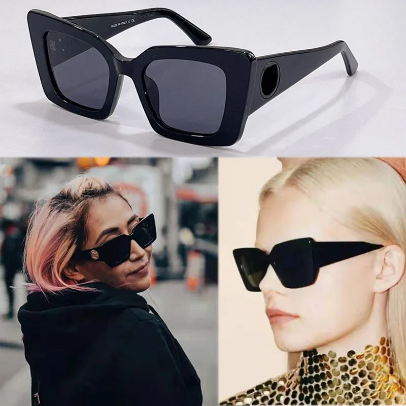 22SS Neue Damenmode SONNENBRILLE 4344 Luxusmarke Brillenplatte Vollformat schwarz Club Reise Urlaub Stil Designer UV400 Schutzgürtelbox