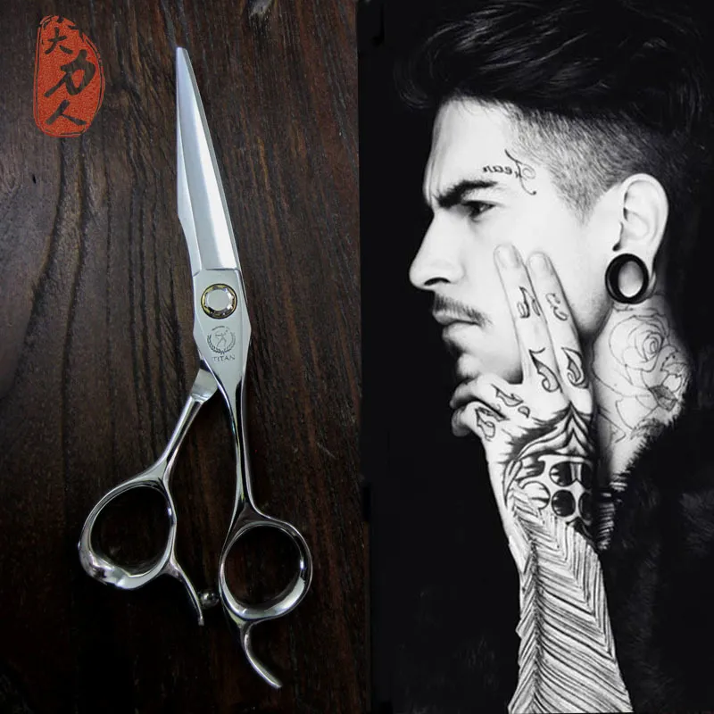 Titan Original Professional Salon Scissor Barber قطع مقص ترقق 6.0 بوصة ATS314 الفولاذ المقاوم للصدأ