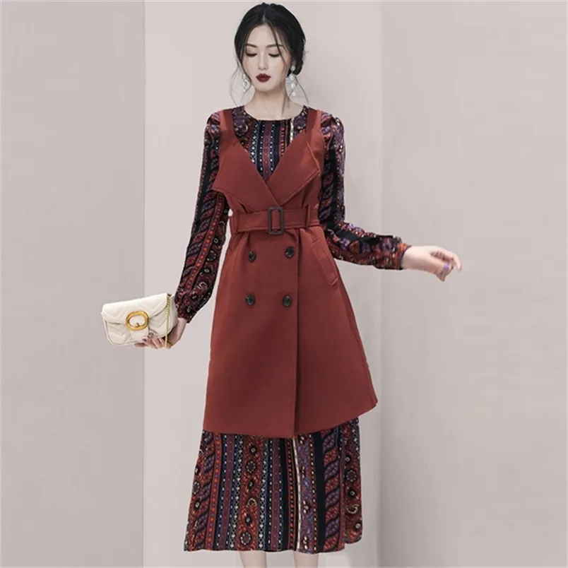 knee length dresses for ladies Kyra Midi Dress ~ Cumin main image 1