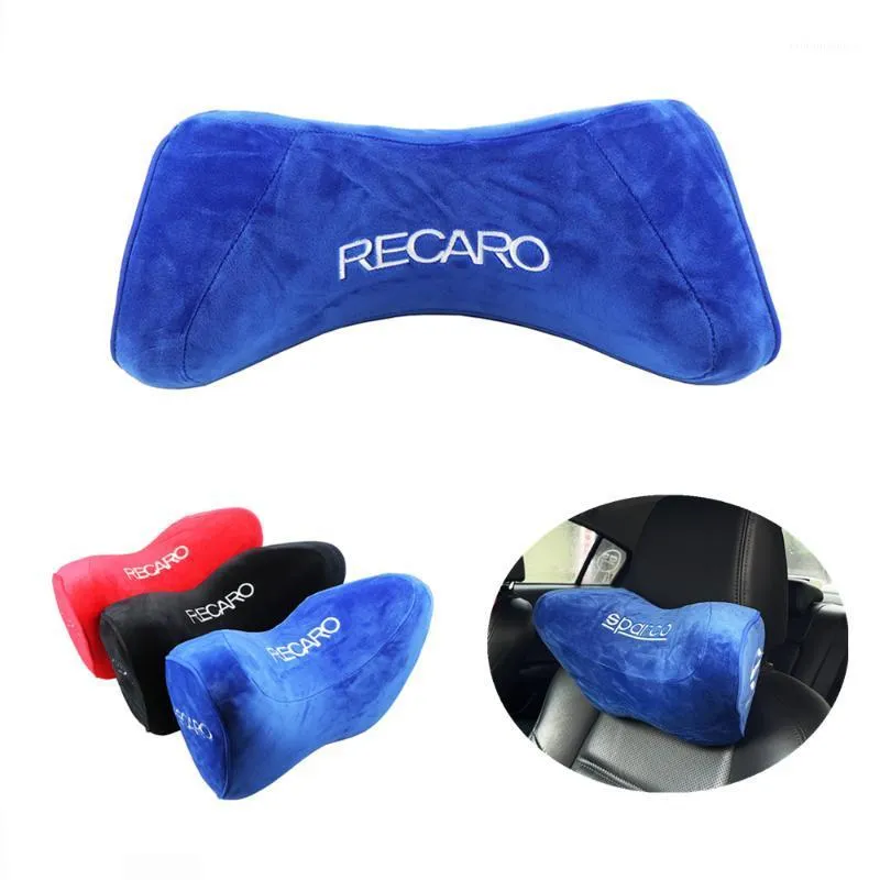 시트 쿠션 패션 신부 recaro 레이싱리스트리스트 자동차 메모리 코튼 머리 받침 편안한 목 베개 1pcs