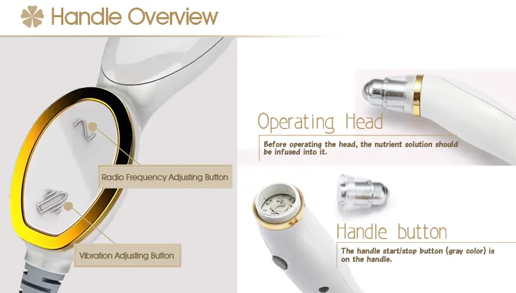 High Efficient RF Skin Rejuvenation Machine Face Lifting Home Beauty Equipment from China for Small Business