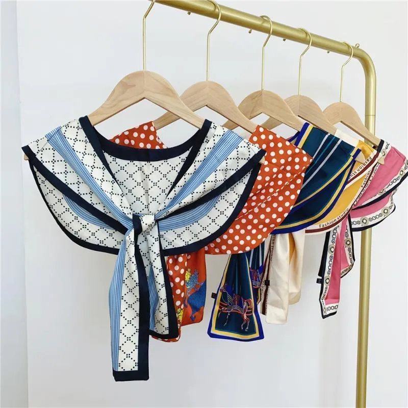 Bufandas 2021 Diseñador Otoño Invierno Animal Houndstooth Impresión Cuello Bufanda Shawal Poncho Femme Playa Encubrimientos para mujer Bufandas Mujer1