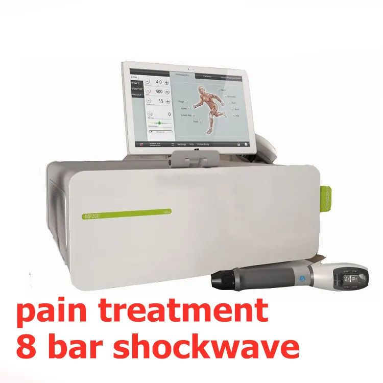 MB100 Аппарат для ударно-волновой терапии под давлением воздуха, физическая боль, цена ED, 8 бар, ударная волна для боли в суставах, эректильная дисфункция 1-21 Гц