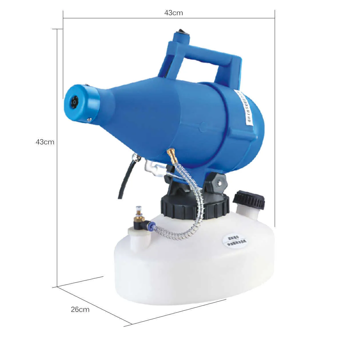 Pulvérisateur électrique Ulv, Elektrik Ulv Nebel 7L 850W pour Le Centre Commercial (Plug UE 220V Pulvérisateur électrique Ulv, Elektrik Ulv Nebel 7L 850W pour Le Centre Commercial (Plug UE 220V