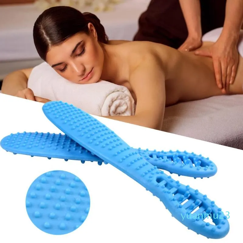 Outdoor fitness apparatuur massage hamer lichaam stress reliever draagbare massager voor schouder hals voet siliconen gezondheid pat tikstok gemakkelijk