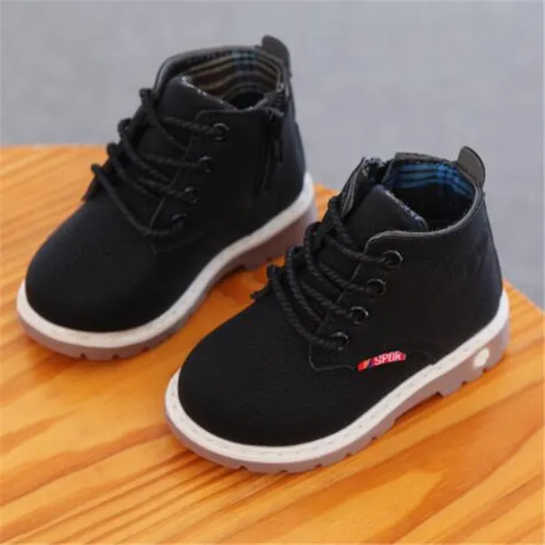 Nike Air Jordan Max Bottes enfants filles gar ons Martin automne hiver enfants chaussures de sport fermeture clair Nubuck cuir Toddle b b mode