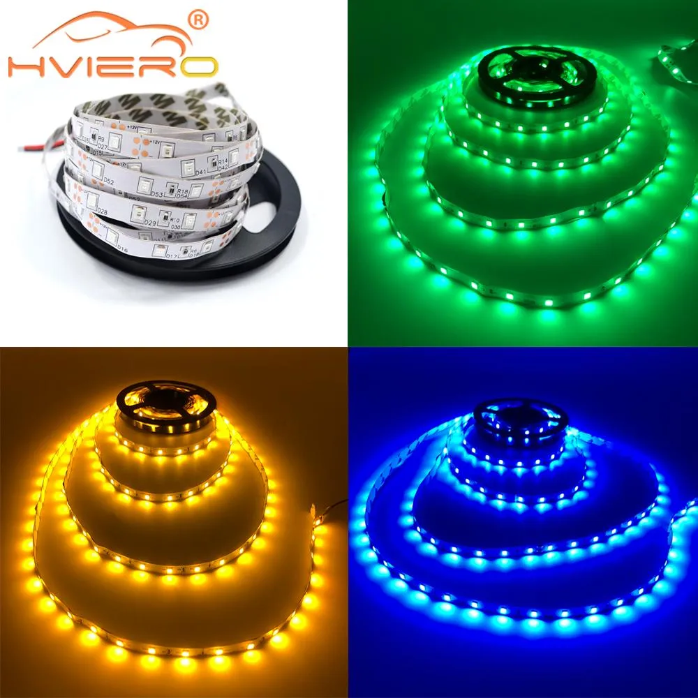 قاد قطاع 5 متر 2835 غير ماء rgb ضوء dc 12 فولت 300leds مرنة عطلة الإضاءة سلسلة الديكور المنزل الشريط الشريط مكتب مصباح