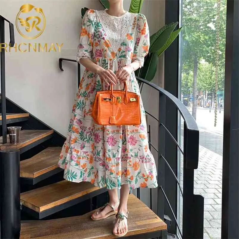 Floral Lace Maxi Dress Womens Vintage Boho Maxi Dress, High Waisted Maxi  Dress With Elegant Puffy Lace Dress, Lightweight Summer Style From Long005,  $48.9 In Bulk | DHgate.Com