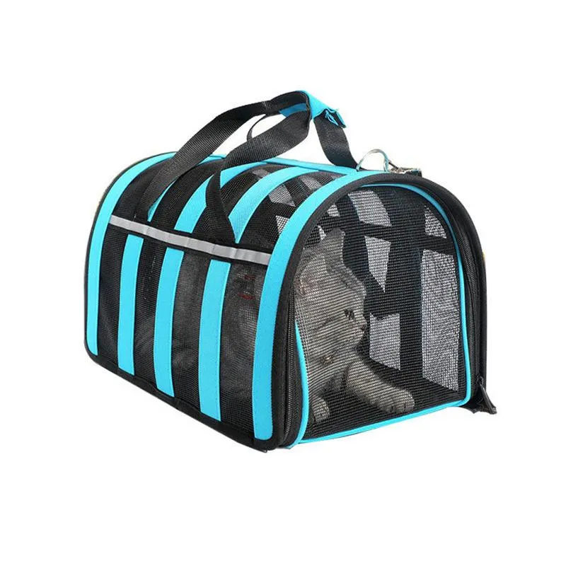 Haustier Tragetasche Tragbare Hund Katze Rucksack Atmungsaktive Handtasche Outdoor Reise Wandern Tragen Handtaschen Welpen Käfig Lieferungen Autositzbezüge