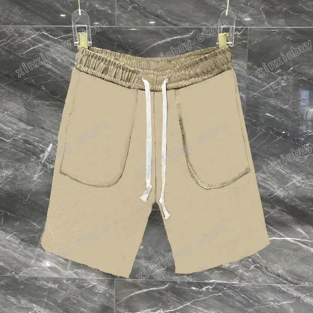 22ss Herr designer Jacquard korta byxor Vår sommar Herr Jeansbyxa Dubbla bokstäver Casual bokstäver Byxor khaki xinxinbuy