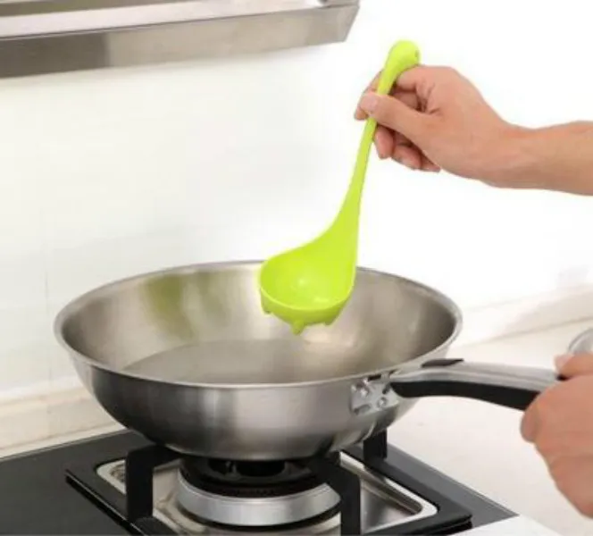 Cooking Utensils Cartoon Spoons Cute Plastic Long Handle Spoon Dinosaur Soup tools Kitchen Accessories Tableware RH3290
