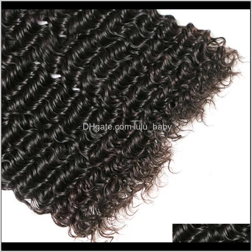 zhifan brazilian hair 10-30inch afro deep curly wave bulk human hair machine wefts for black women braiding