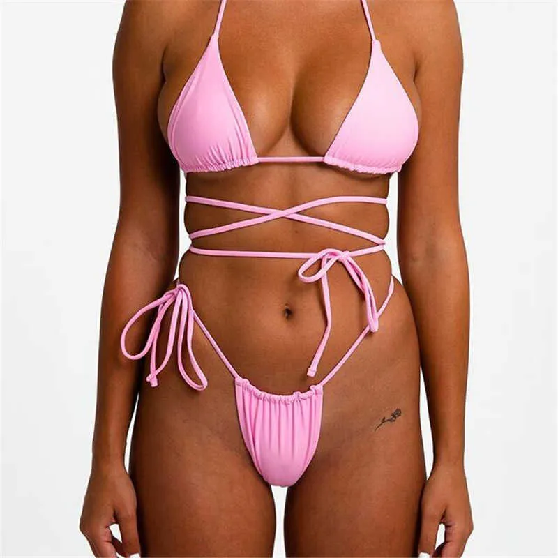 String Bikini 2-Piece Swim Set for Women