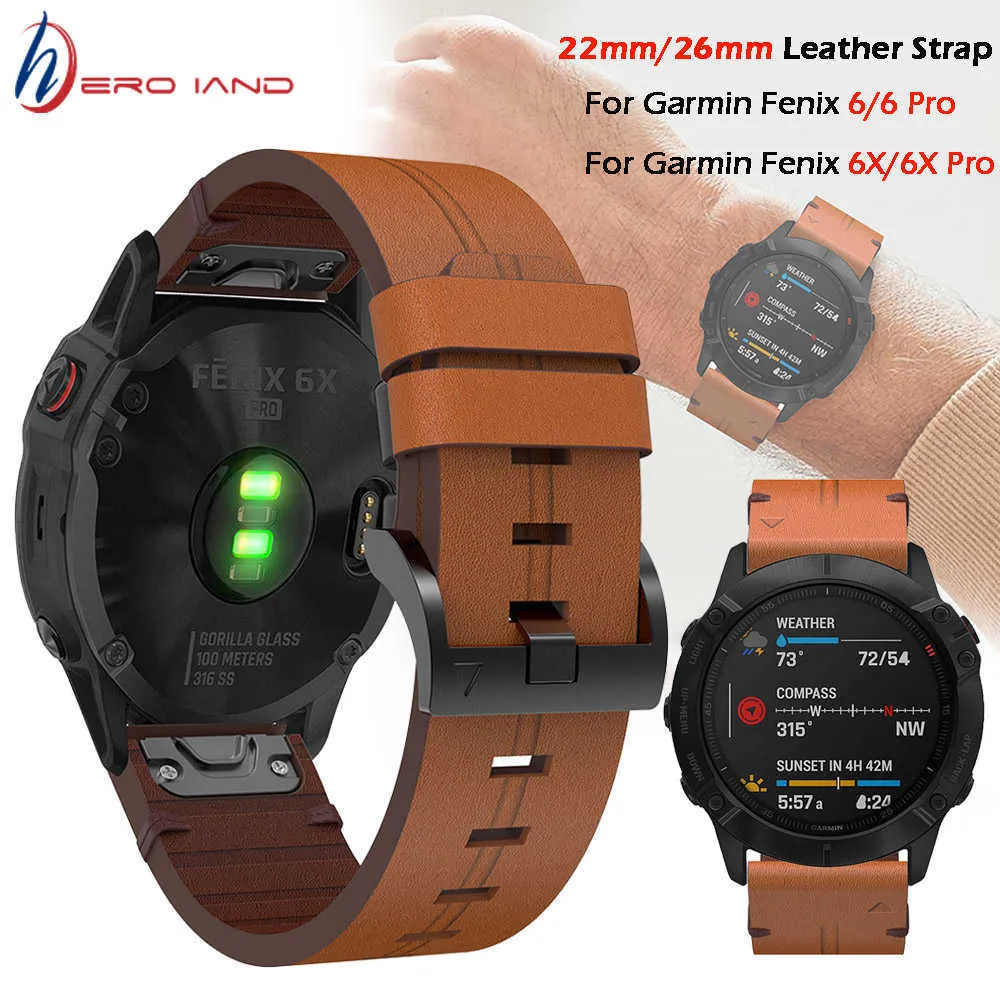 Для Garmin Fenix ​​5 / 5x Plus 6 / 6x Pro Smart Watch Watch Bract Band Bidd Bract Bracte 20 22 мм 26 мм Быстрая посадка Браслет H0915