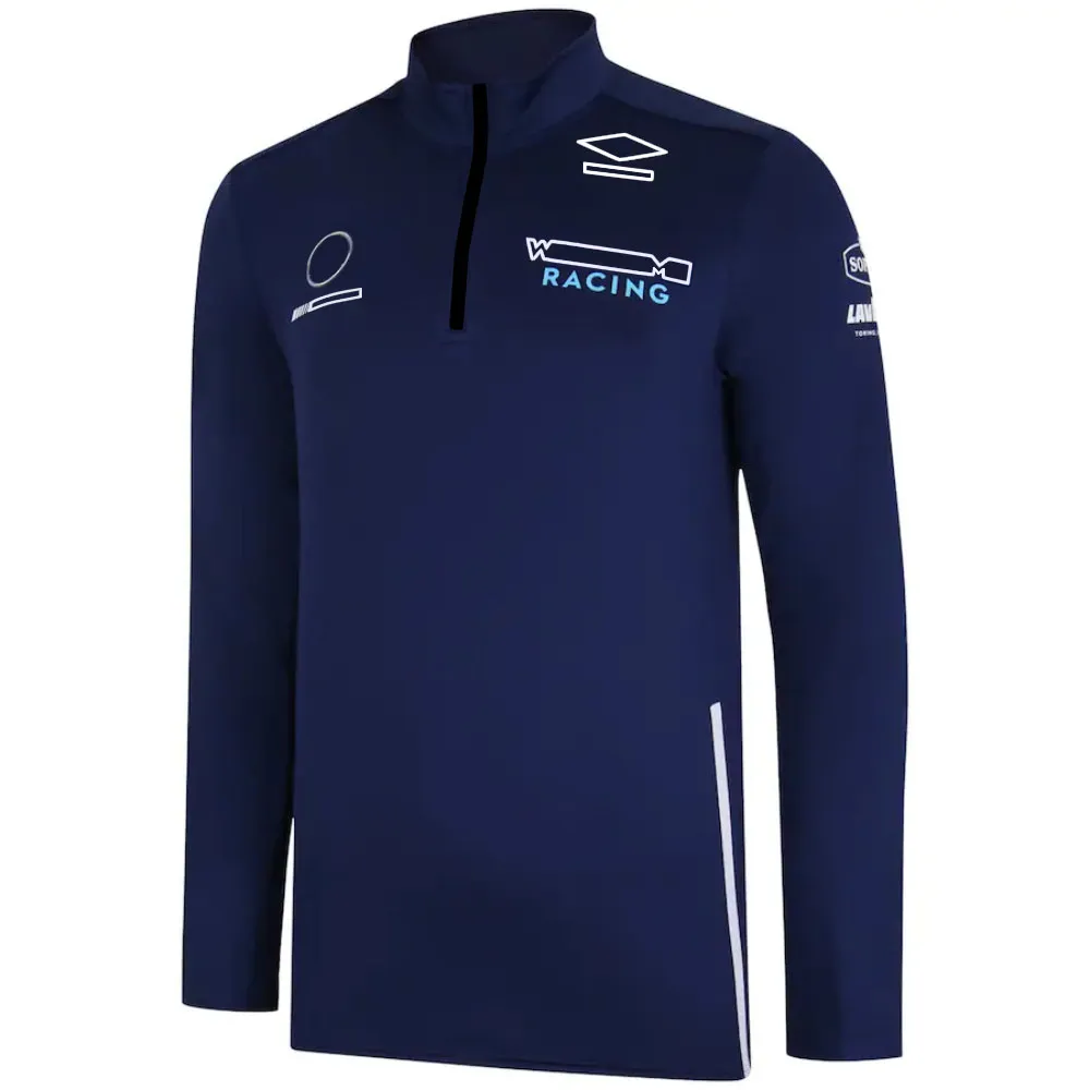F1 Team T-Shirt Ceket Takımı 2021 Pullover Sweatshirt Uzun Kollu İlkbahar ve Sonbahar Ceket Yarışı Takım Formula Bir Yarış Takımı Özelleştirilmiş Aynı Stil