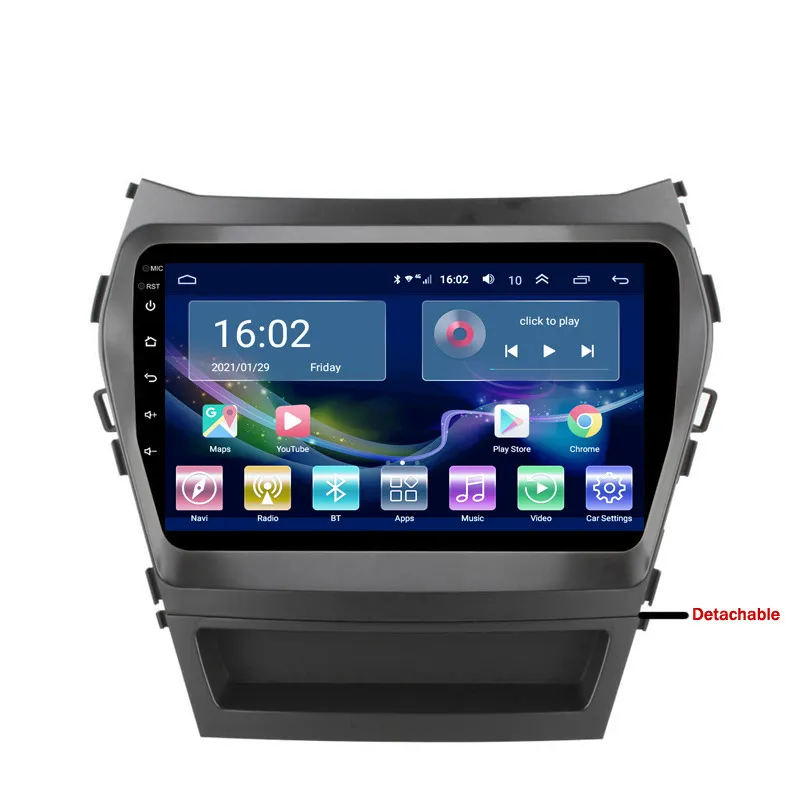 Navigation GPS Multimedia Video Player Car Radio for HYUNDAI IX45 SANTA FE 2013-2017 Android Head Unit