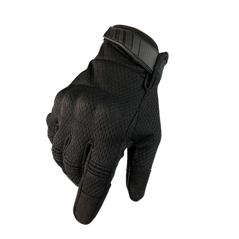 Motorcycle Summer Breathable Tactical- Full Finger Gloves Touchscreen