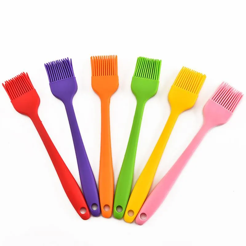 Silicone Oil Brush BBQ Tools Barbecue Brushes Bread Chef Pastry Oils Cream Household Baking Tool Easy To Clean