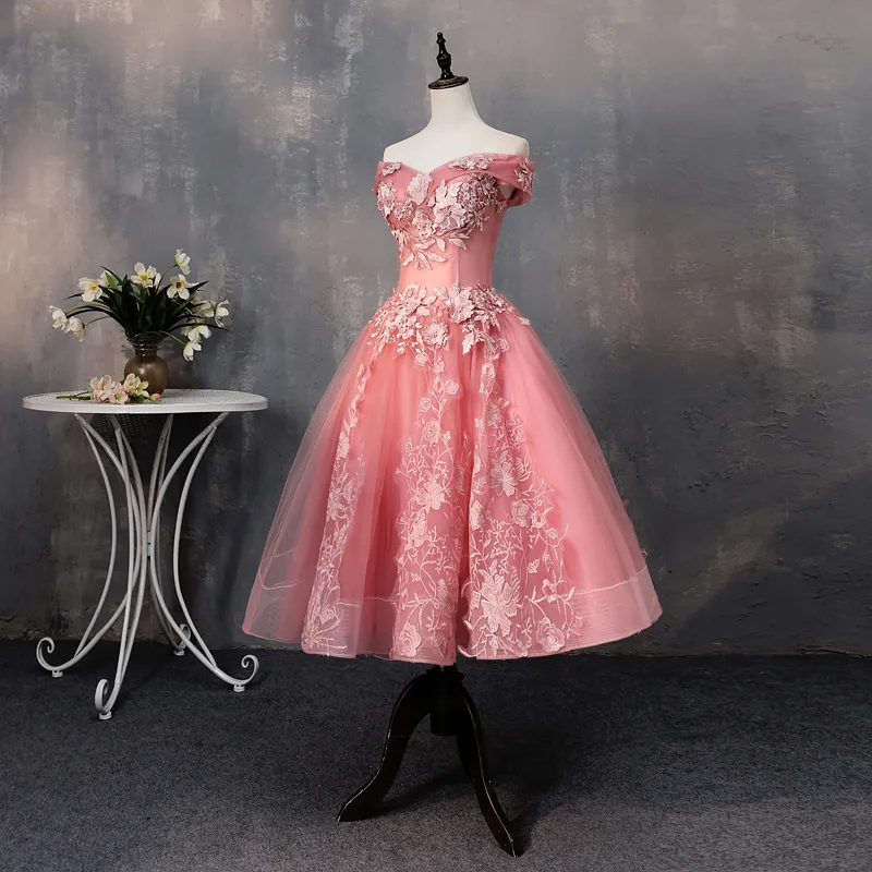 flower girl dress pink White & Blush Flower Girl Dress 4