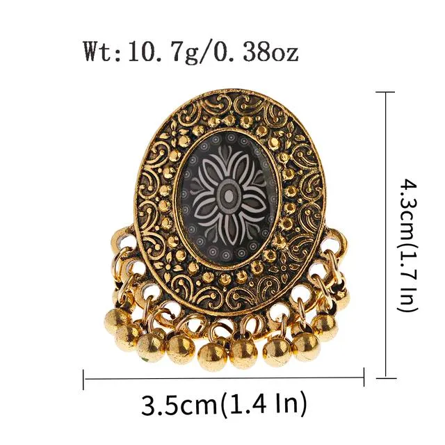Muthayam ring | Stone rings, Rings, Earrings