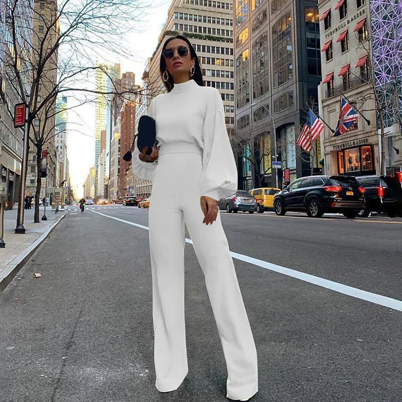 Jumpsuit and turtleneck on sale