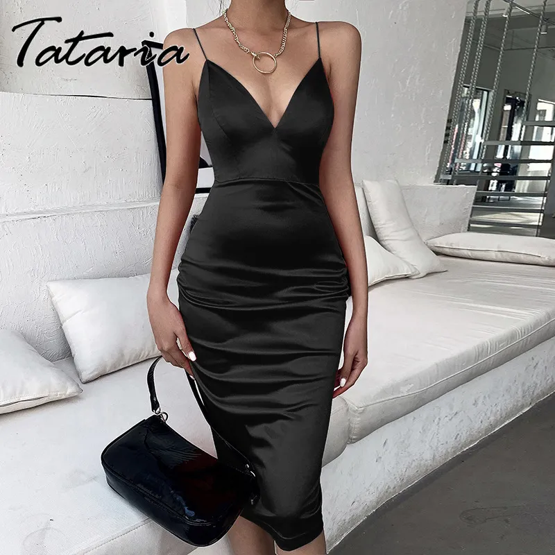 estate neon satin lace up donna aderente lungo abito midi senza maniche backless elegante abiti da festa sexy club vestido 210514