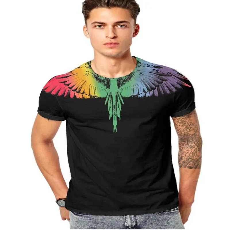 Men's T-Shirts 2021 Summer Top Tees Anime 3D Printing Fashion Short Sleeve Breathable Tshirt Men T-shirt Brand Tshirts