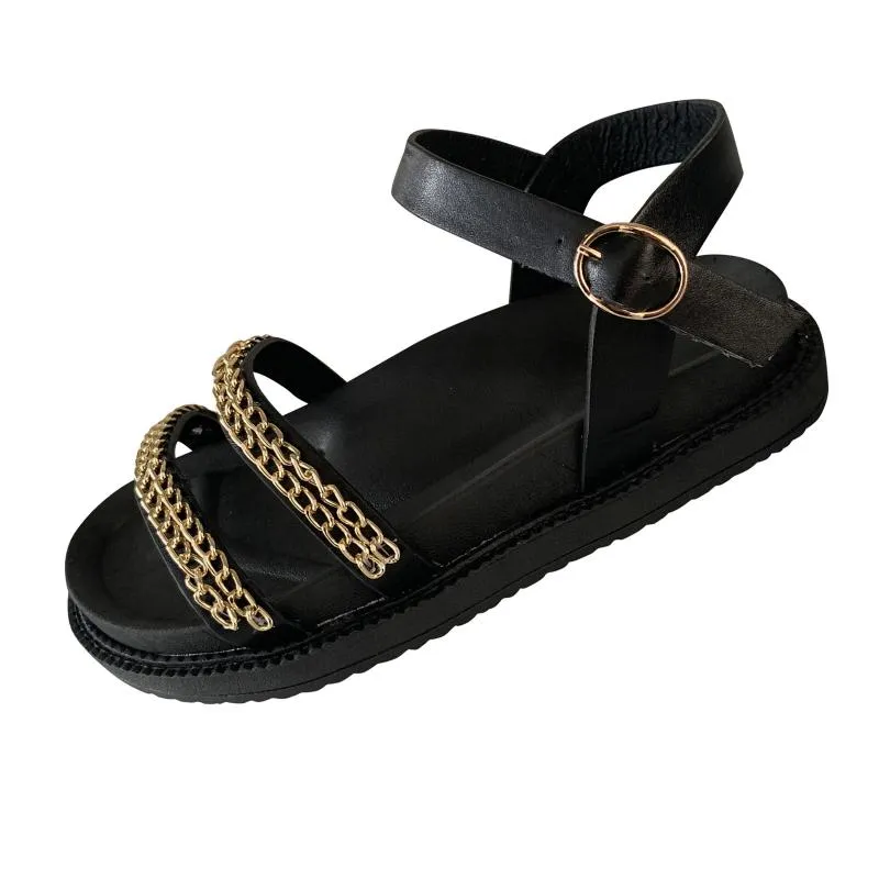 Summer Women's Sandals Fashion Casual Shoes Breattable Flat Outdoor Leisure Sequins