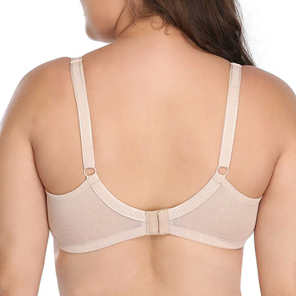 Full Cup Plus Size Bras For Women, Sexy Lace Underwire Push Up