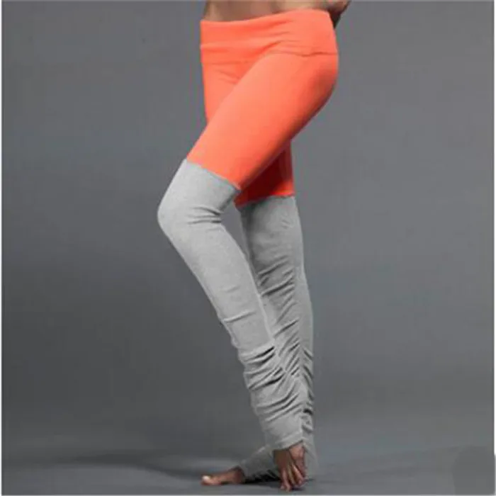 Alto cintura fitness ginásio cangings yoga roupas mulheres sem costura energia calça treino executando Calças Activewear Calças Hollow Treinning Wear 020