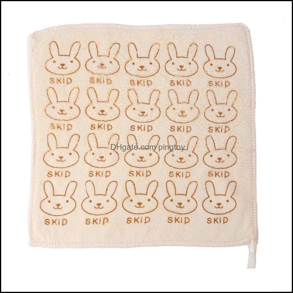 Baby bamboo fiber Face Bath Shower Towel Children Microfiber Cartoon Printing Baby Care Accessories Kids Towels