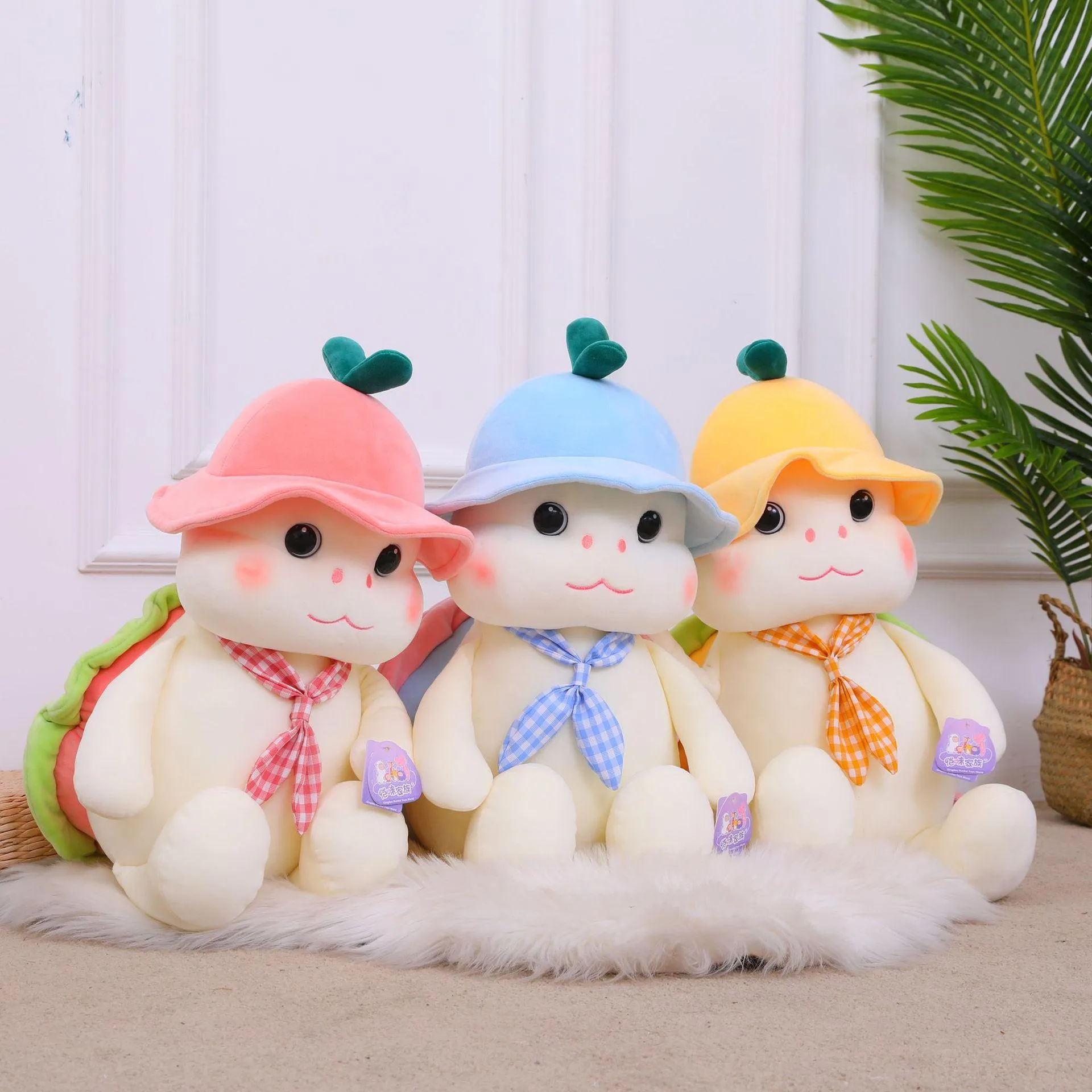 25 cm pequeña tortuga de peluche de juguete de alta calidad animal relleno muñeca decoración del hogar regalos de cumpleaños para niños