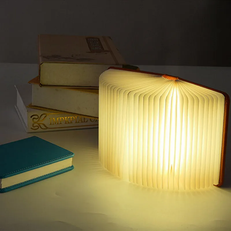 2021 new Hot Lumio-Style LED Folding Book Lamp 4 Colors Light Innovative Gift