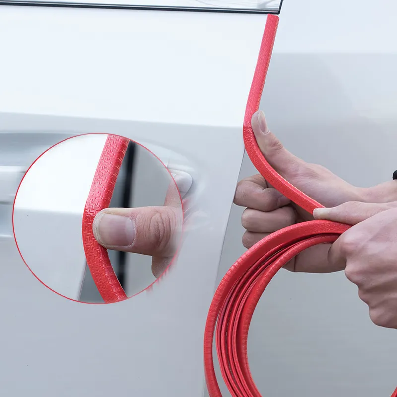 Protection de Bord de portière de Voiture, en Forme de U, Peut être coupée,  Convient pour la Plupart des Voitures