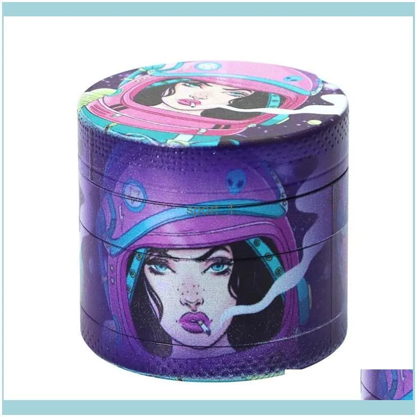 Lady Hornet Series 40mm Zinc Alloy Smoke Grinder Painted All-Inclusive cigarette Grinders