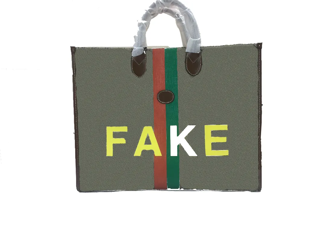 Original dam högkvalitativ äkta axelväska Mode lyx FAKE/NOT Crossbody Shoppingväskor gratis frakt