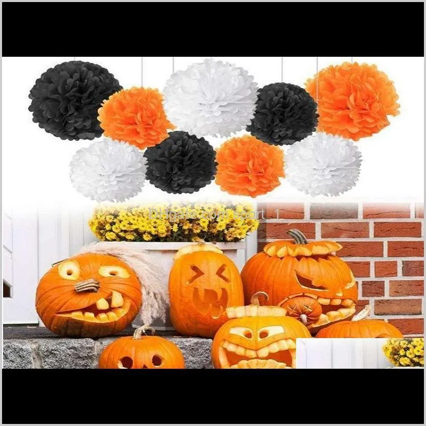 paper pom poms 7 sizes multicolor wedding decorations paper flowers artificial flower decorations for home birthday party