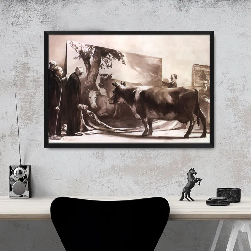 The Innocent Eye Test 1981 Painting Print: Framed Or Unframed