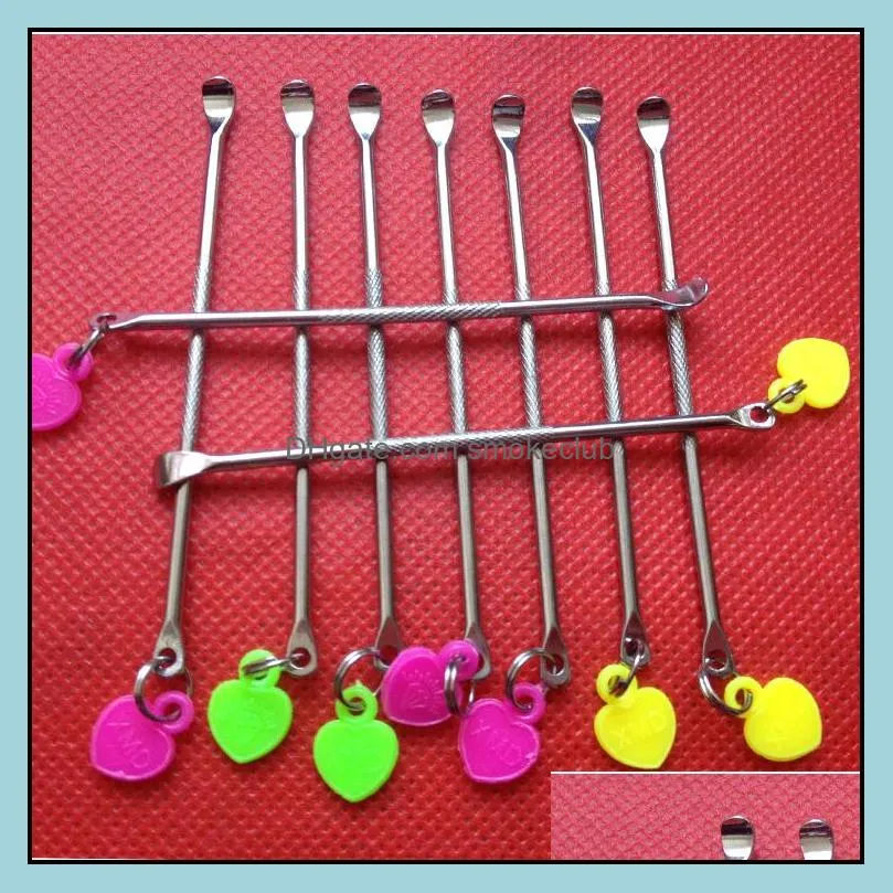 Top Quality Tool GR2 Titanium Dabber Wax Atomizer Stainless Steel Dab Tool Nail Dabber Tool dry herb Vaporizer tool ear clean tool