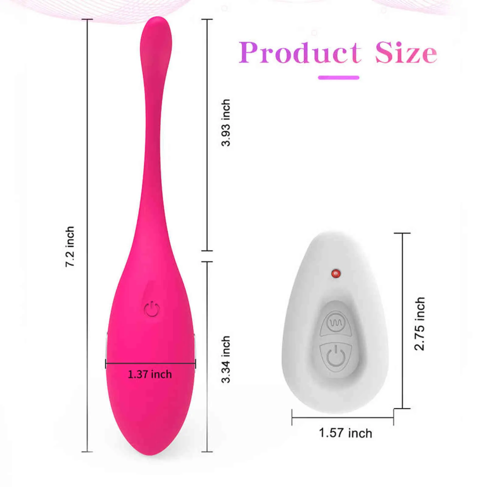 Electric Shock Vibrating Egg Vibrators For Women Wireless G Spot Clitoris Stimulator Sex Toy Massager Vagina Exercise Kegel Ball (17)