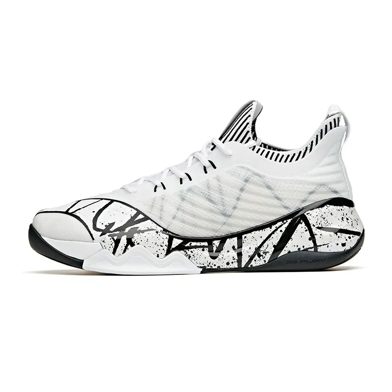 Anta Klay Thompson KT6 Baixo Original Nijigen 2021 Homens Basquete Sapatos Preto Summer Sports Respirável 112121102-5