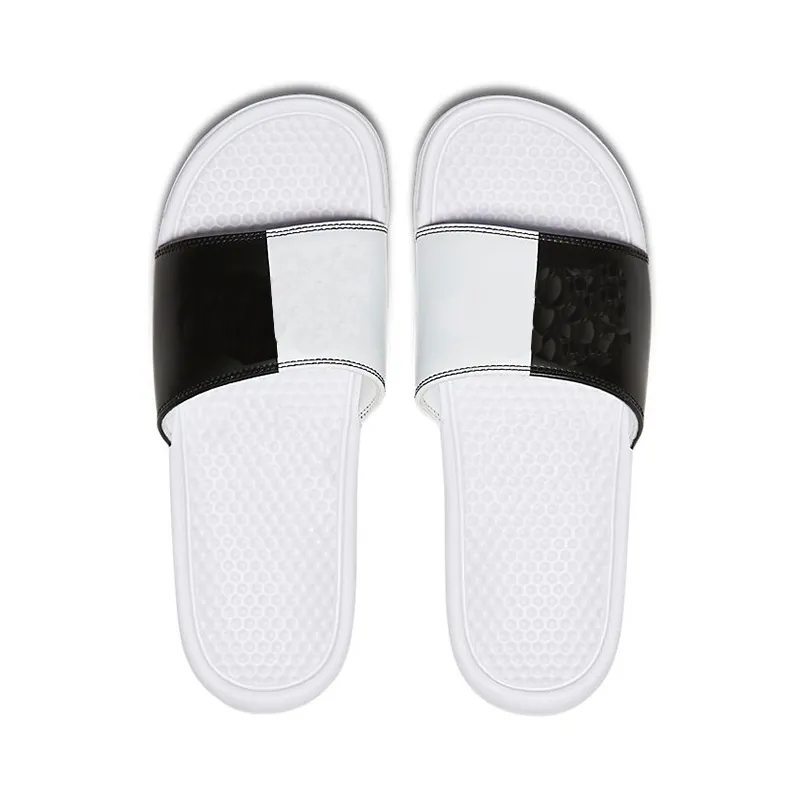 Top Quality Paris Sliders Mens Womens Summer Sandals Beach Slippers Ladies Flip Flops Loafers Black White Pink Slides Chaussures Shoes 36-45