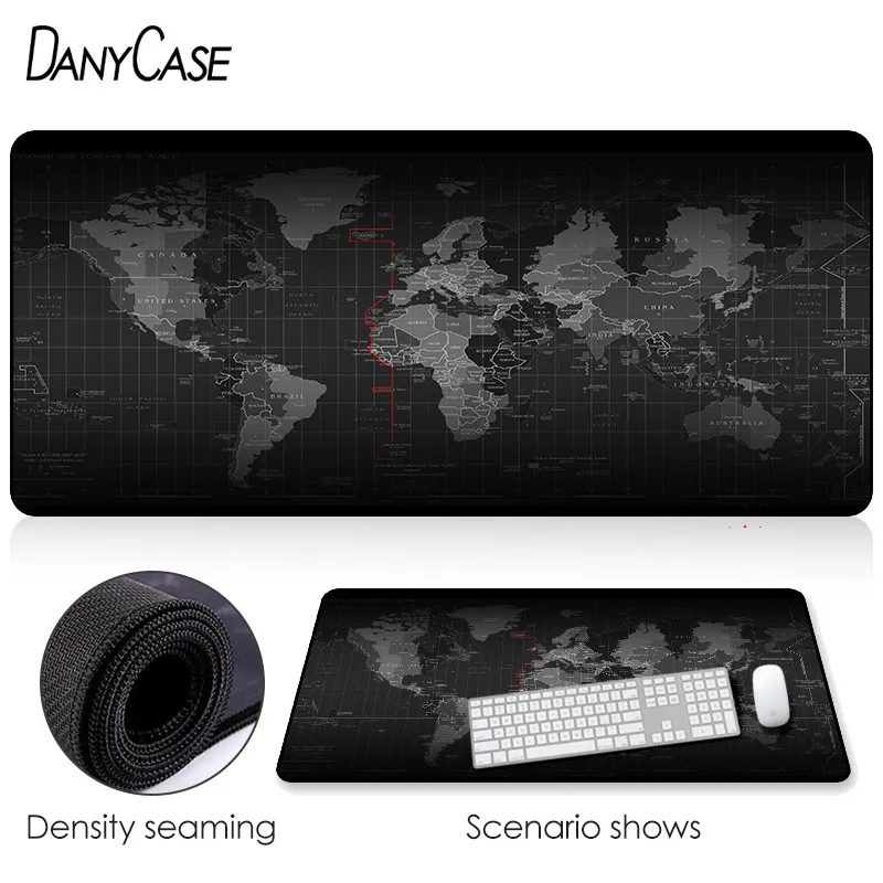 Gaming muismat pc computer gamer extra grote mousepad XXL laptop notebook antislip rubberen toetsenbord tapijt desktop mat