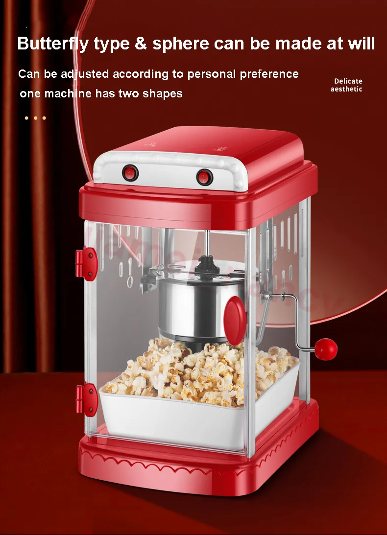 Máquina Automática De Fabricantes De Palomitas De Maíz: Mini Maceta De Maíz  Antiadherente, Perfecta Para Uso Comercial En Casa De 222,25 € | DHgate, image size:790x1093