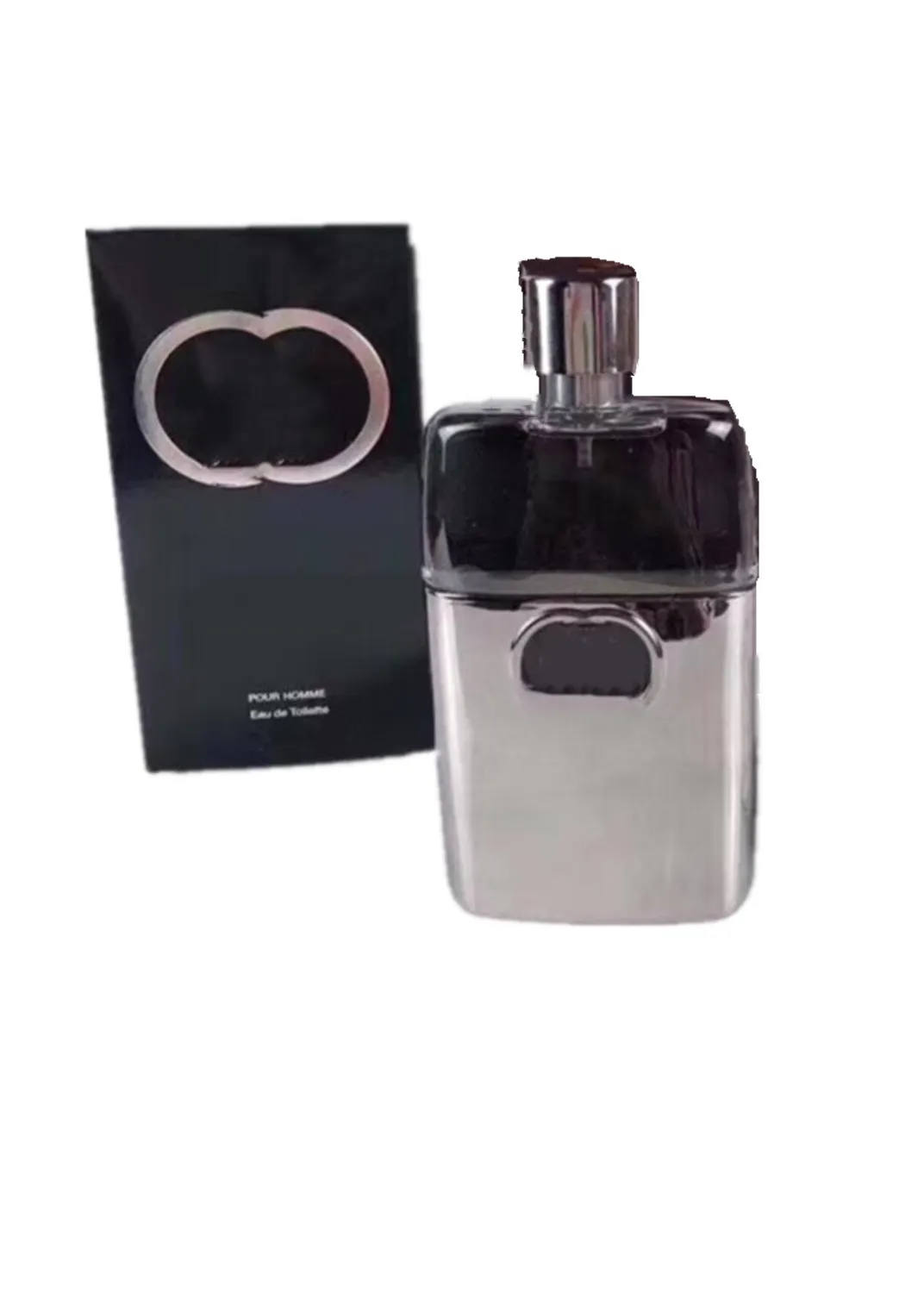 Erkekler için Lüks Tasarım Köln parfüm 90ml suçlu siyah şişe en yüksek sürüm Koku sprey klasik stil uzun ömürlü hızlı gemi