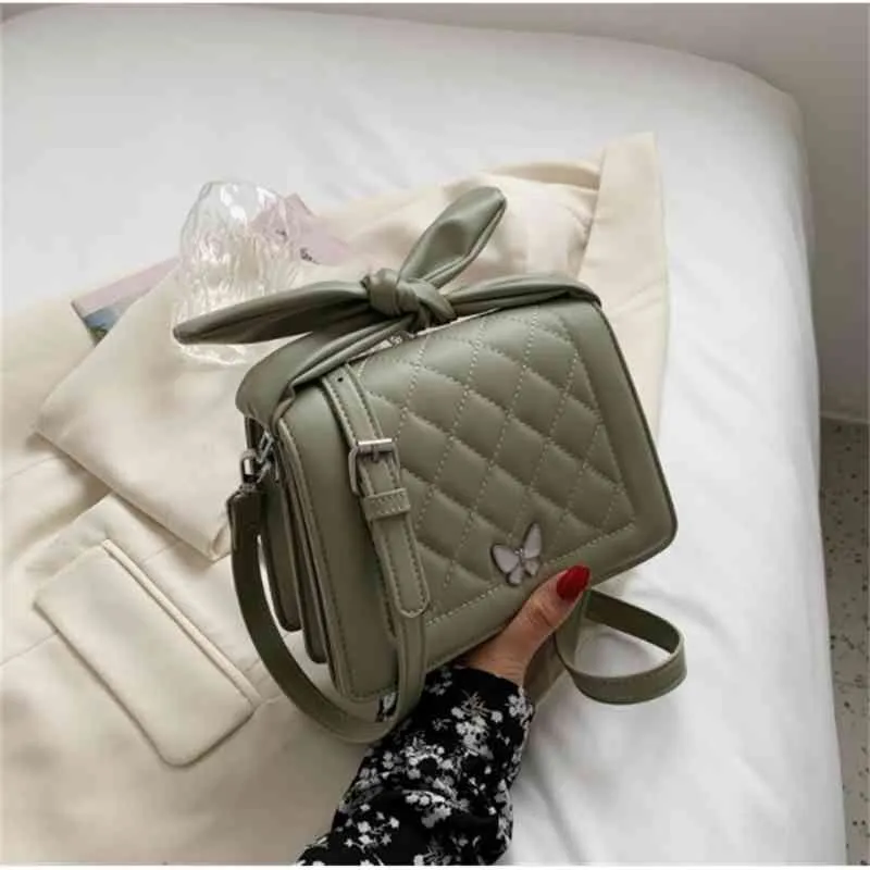 Bag Female 2021 New Spring and Summer Retro Trend Fashion Texture Portable Square Bag Mahjong