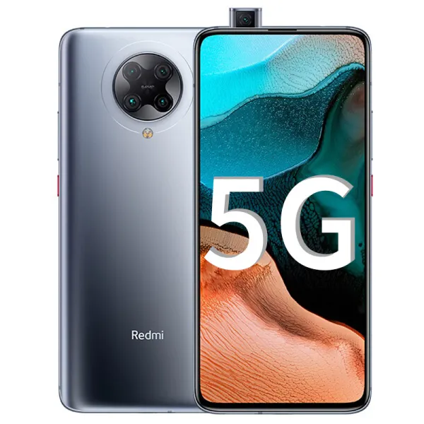 オリジナルXiaomi Redmi K30 Pro Zoom 5G携帯電話8GB RAM 128GB 256GB ROM Snapdragon 865 Android 6.67 "AMOLEDフルスクリーン64.0MP NFCフィンガープリントIDフェイススマートセルフォン