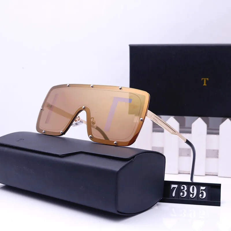 2022 Brand Designer Polarized Sunglasses Men Women Pilot Sunglass Luxury UV400 Eyewear Sun glasses Driver Metal Full Frame With Box 2201141D