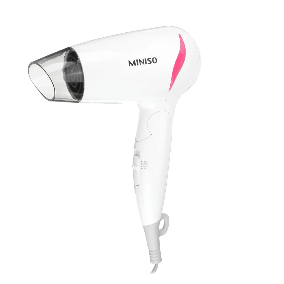 MINISO 1400W Asciugacapelli portatile pieghevole Asciugacapelli Mini strumenti per capelli leggeri